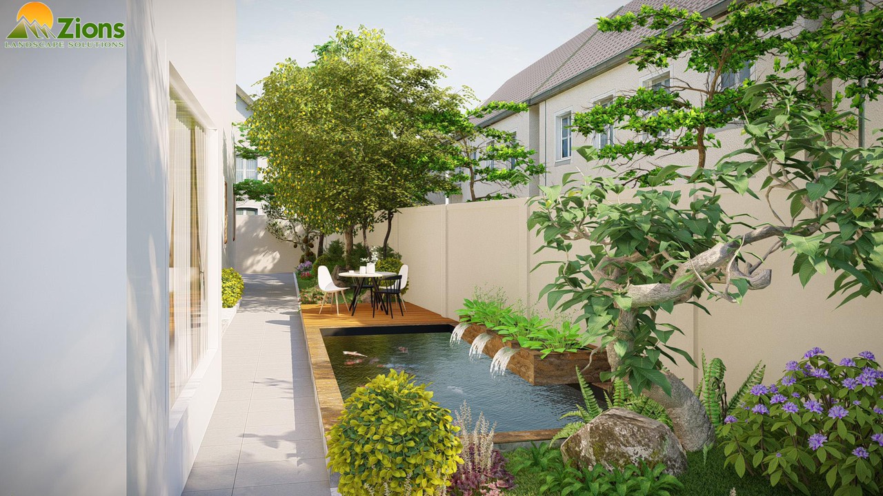 Thiết kế biệt thự sân vườn Vinhomes Thăng Long